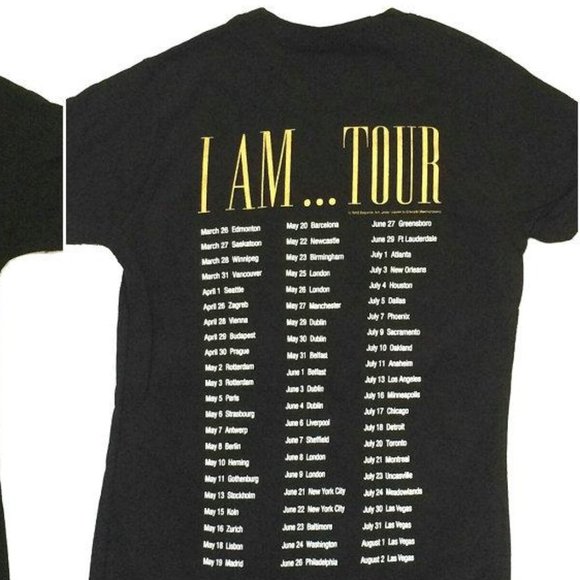 VINTAGE BEYONCE I AM WORLD TOUR 2009 GIRLS JUNIORS - Picture 2 of 2